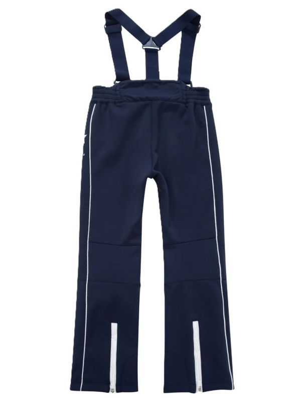 Bukkehøe Wool Ski Pants Girl Blue Ink