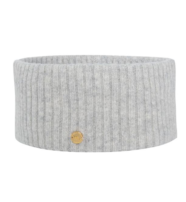 Hovedbilde Stryn Knitted Headband Grey Melange