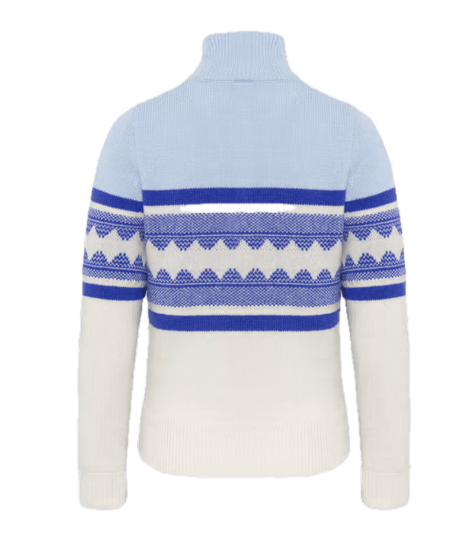 Connect Woolmix Half Zip Blue Skyway