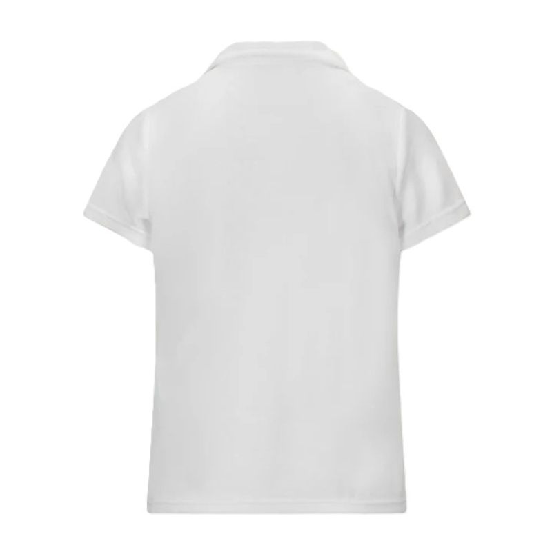 Mina Terry Polo White