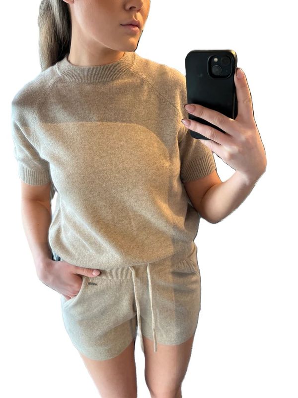 Jennifer Cashmere Shirt Dark Beige