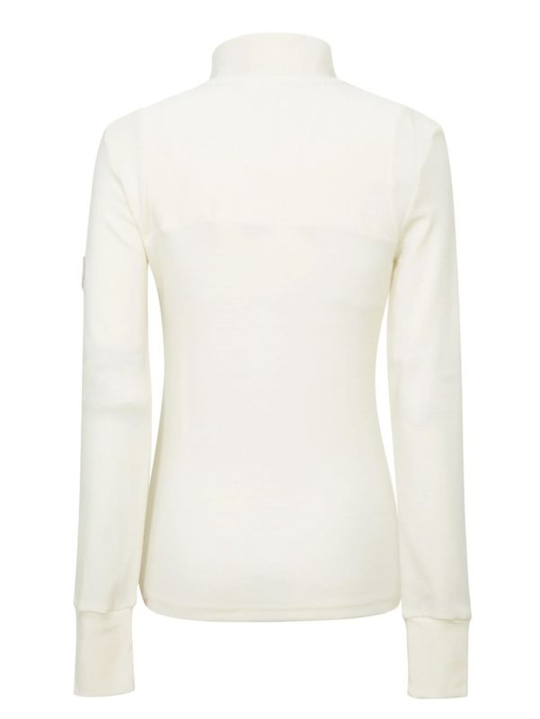 Sirdal Merino Cord Half-Zip Snow White