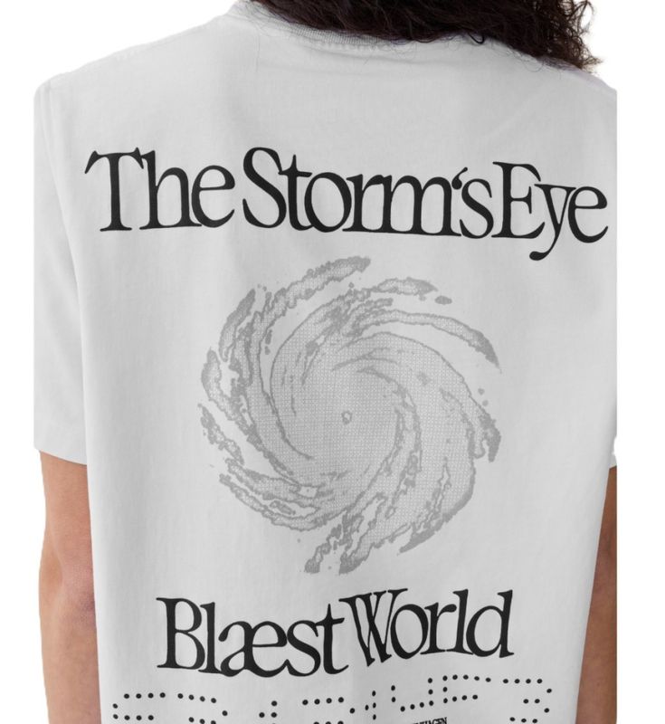The Storms Eye Tee W White