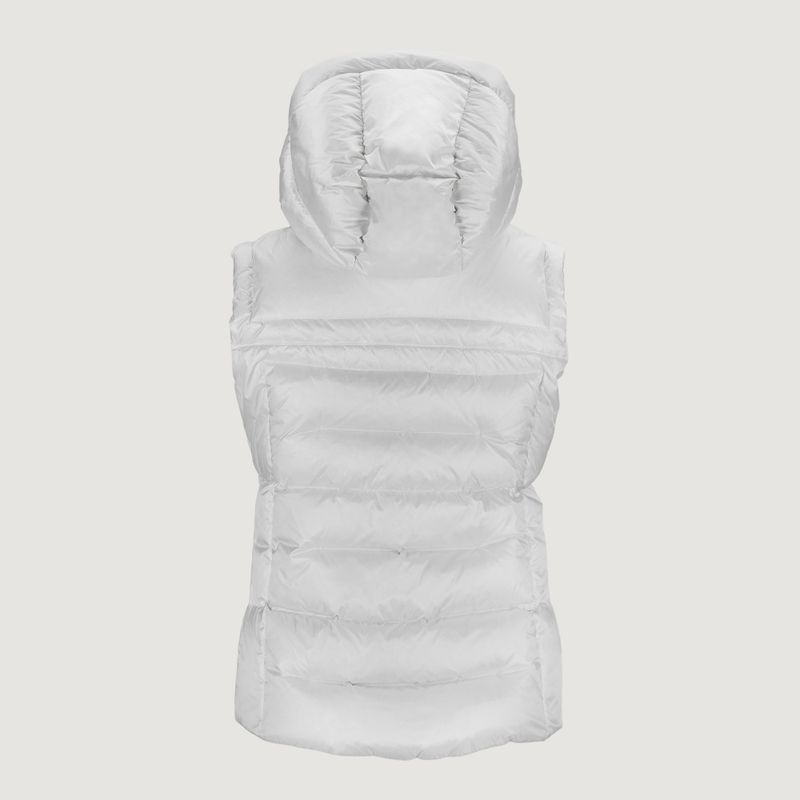 Camille Vest Short Snow White