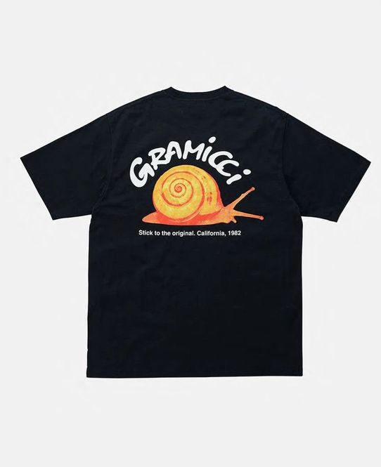 Hovedbilde GRAMICCI SNAIL TEE VINTAGE BLACK