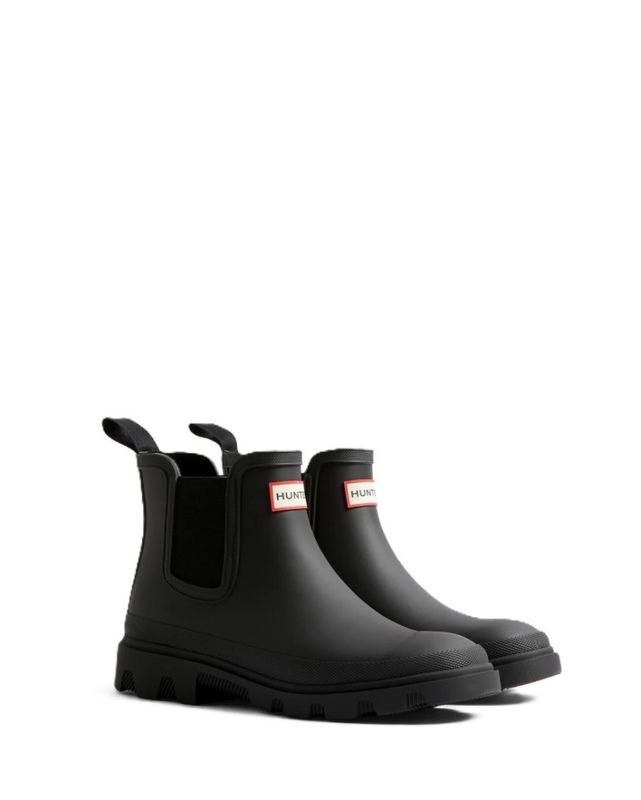 Unisex Downpour Chelsea Boot Black