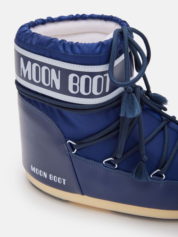 MOON BOOT ICON LOW NYLON BLUE