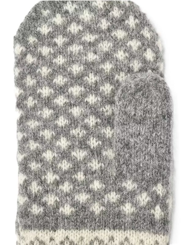 Isvik Mitt Grey & Offwhite