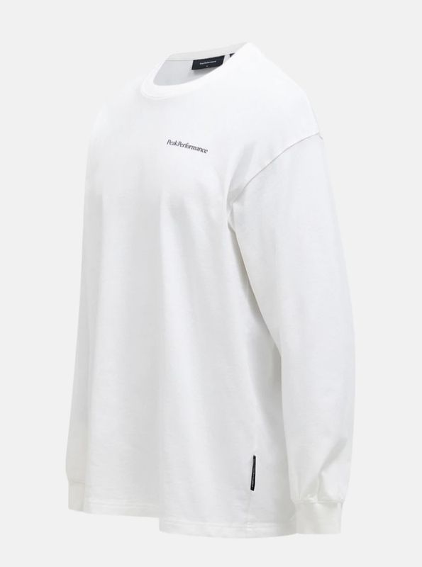 PEAK PERFORMANCE M GRAPHIC LONGSLEEVE OFFWHITE