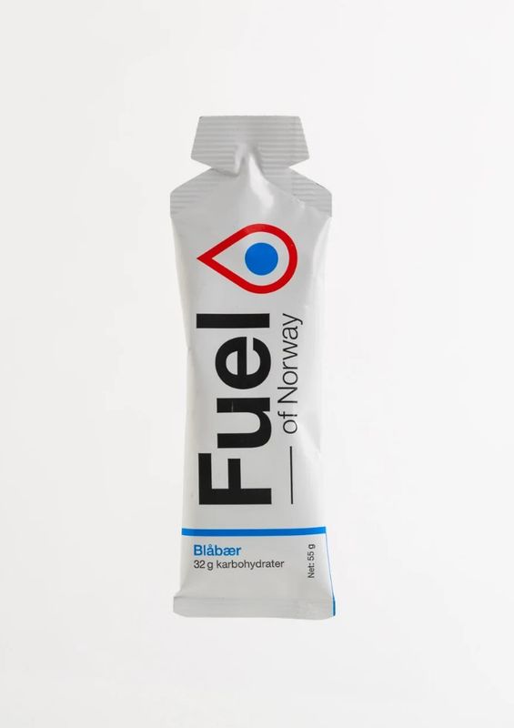FUEL OF NORWAY ENERGIGEL BLÅBÆR 55G