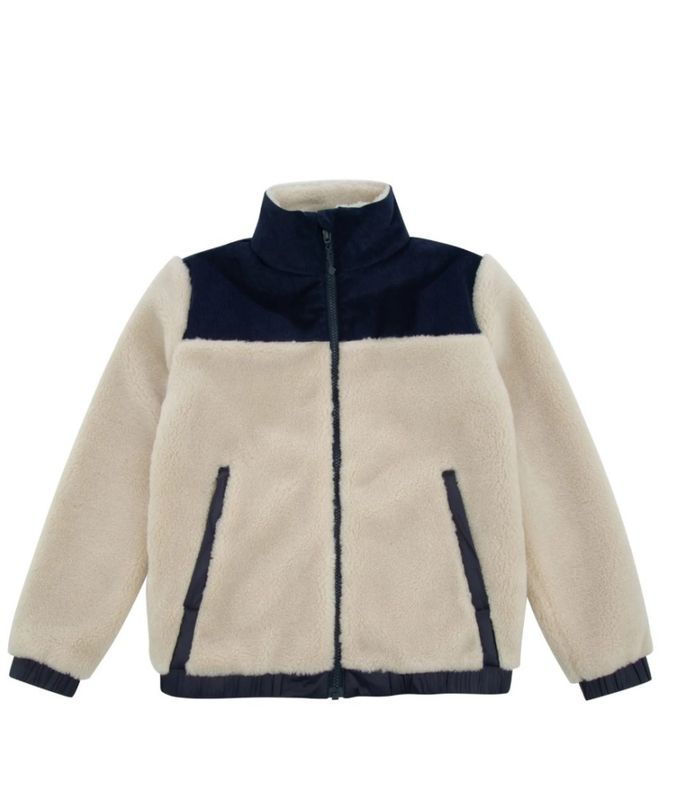 Stryn Fleece Jacket Boy Beige